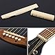 TecUnite Akustische Gitarre Bridge Pins Puller Remover Extractor Werkzeug mit Gitarre Sattelmutter und 12 Packung Guitar Bridge Pins