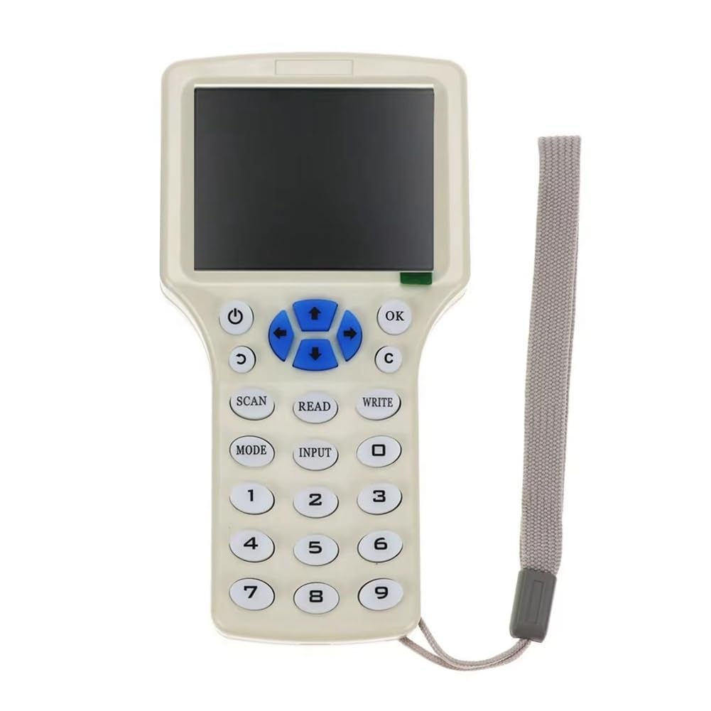 Ginobili Lecteur de carte à puce RFID NFC + 5XCUID Porte-clés/carte RFID Duplicateur RFID 125K 13.56MHz IC/ID Key Writer RFID
