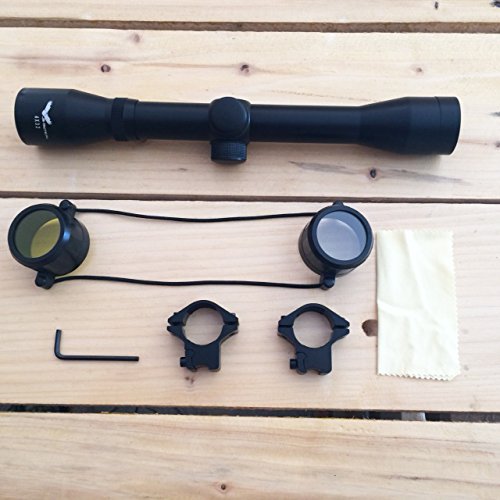  Ottica JS Tactical 4X32 Lungo Full Metal Black Reticolo A Croce (JS-4X32LUNGO)