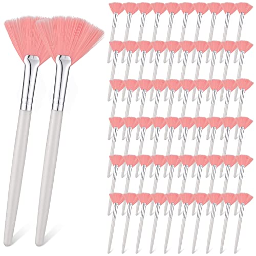 Pinceaux de maquillage en éventail pour éviter les démarcations de blush et masques visage