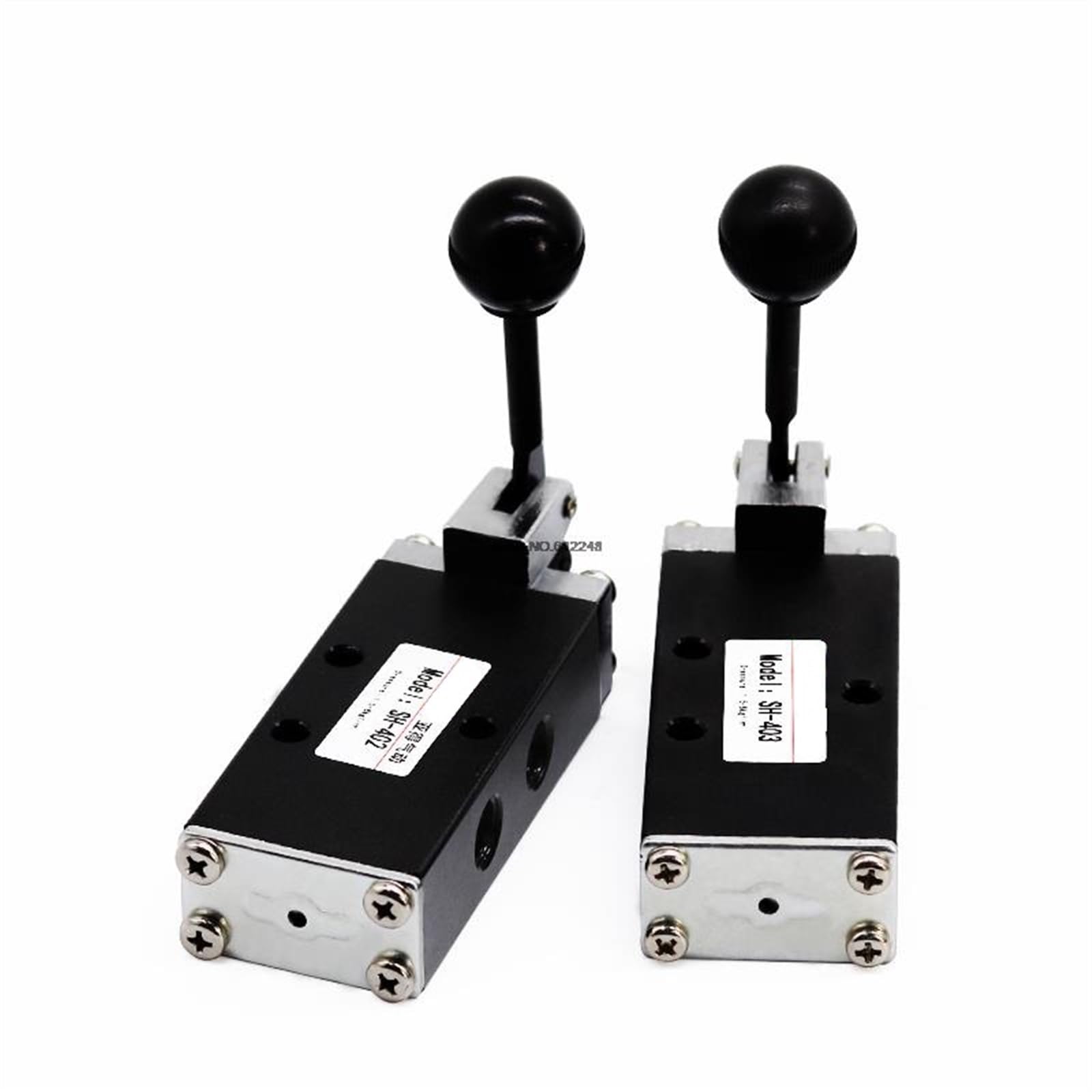 SH-402 SH-403 Valvola di controllo manuale G1/4 pollici Valvola ad azionamento manuale Valvola pneumatica con interruttore manuale 1 pz(SH-402)