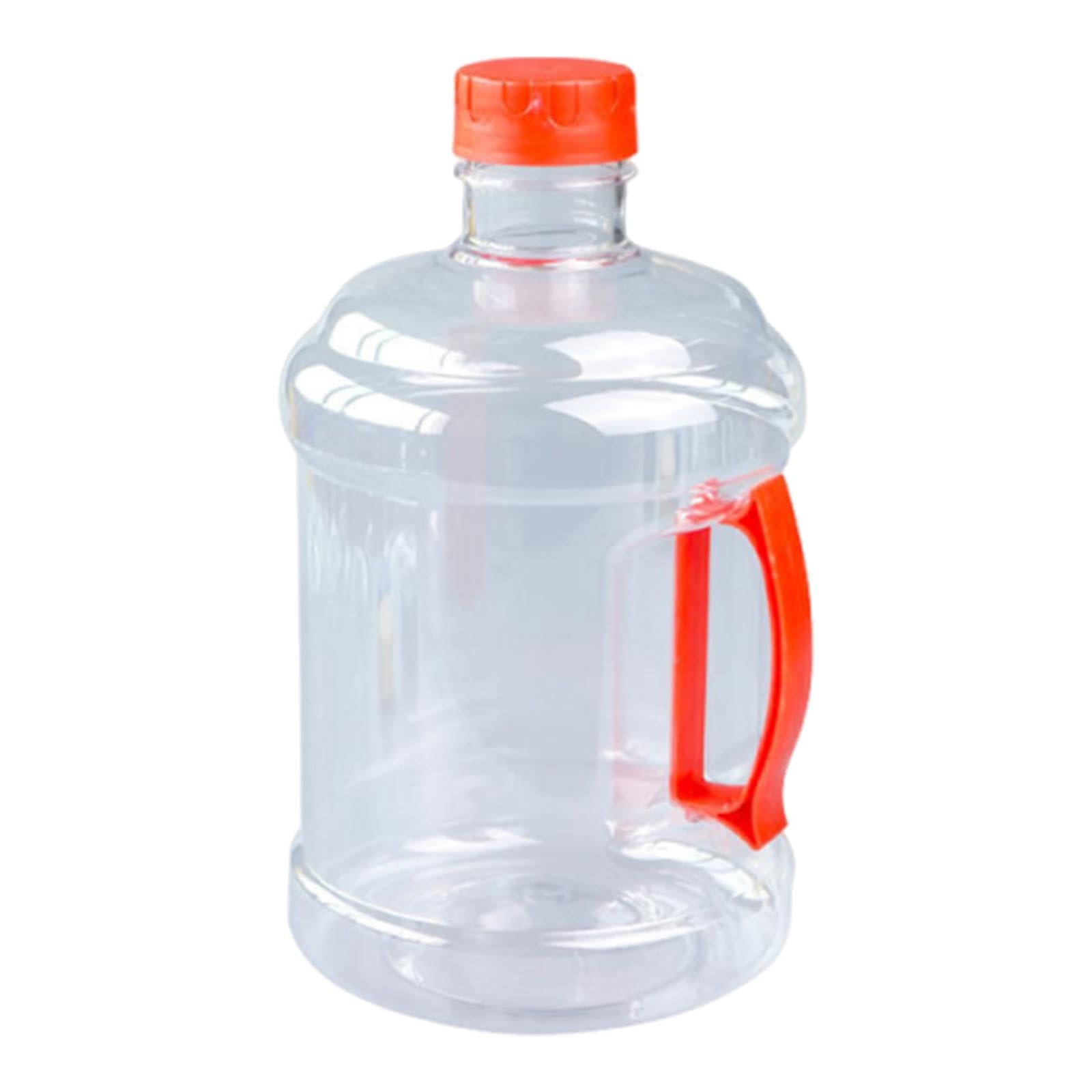 FashionCha Thickened Water Dispenser Bottle 3l Empty Water Bottle Container Large Jumbo Water Container BPA Free Water Cooler Dispenser Refill Water Bucket for Home Office Outdoor Travel, Red
