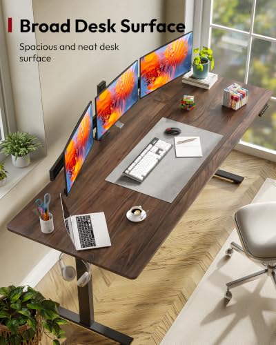 Image of SANODESK 79''x32'' Large Electric Computer Height Adjustable Standing Desk