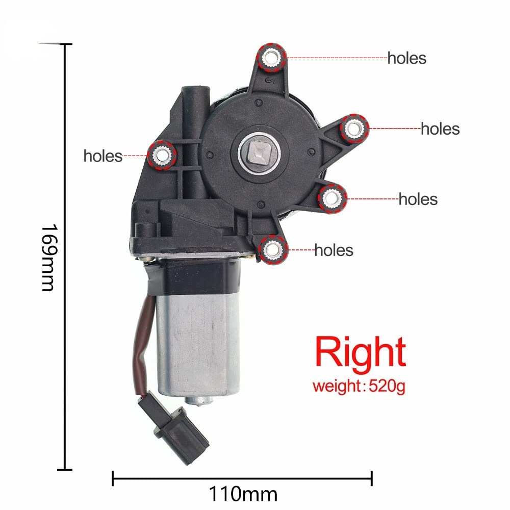 Alzacristallo Motore Elettrico Motore Sollevatore Vetro Anteriore Sinistro 80731-ED00A B Motori Finestra per Nissan per Tiida per Versa 2007-2013 Accessori per Auto