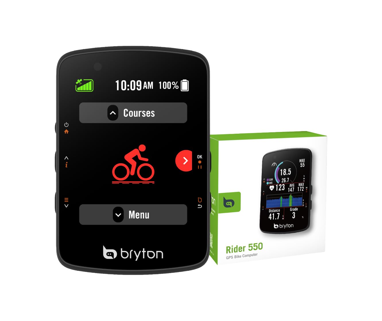 Bryton Ciclocomputer GPS Rider 550E