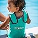 bblüv Wräp Kids Wetsuit Swim Vest - Warm Neoprene Baby and Toddler Swim Vest for Boys and Girls, with Velcro Adjustment, SPF Protection and Carrying Bag (Aqua, Medium)