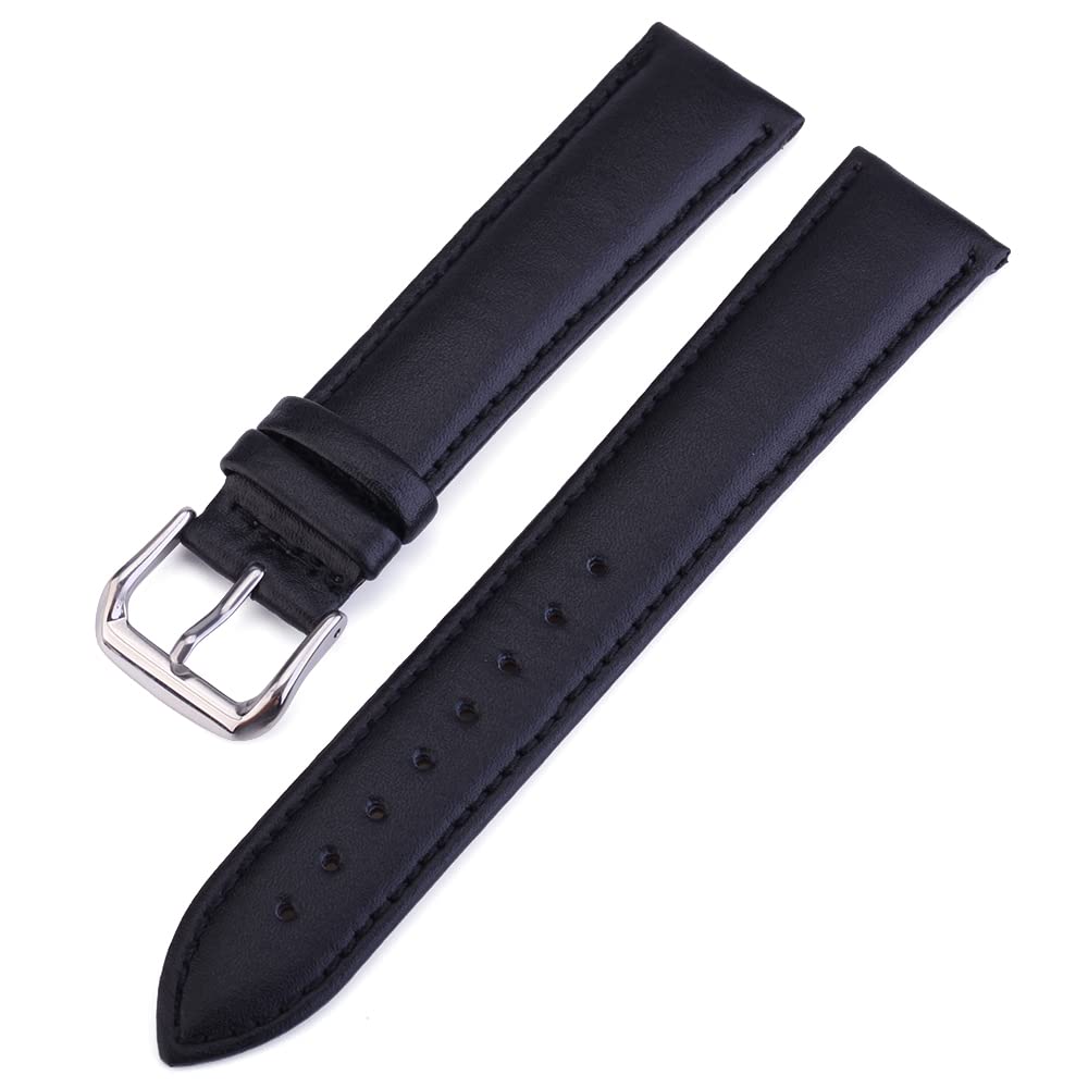 Pulsera de cuero genuino de 20 mm compatible con Garmin Venu 2 Plus 8
