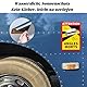 3 Stück Pack Magnetische Warnschilder Achtung Toter Winkel Morts Aufkleber,Set Wohnmobil Aufkleber Toter Winkel,17 x 25 cm, für Bus und Wohnwagen Warntafel Hinweiszeichen