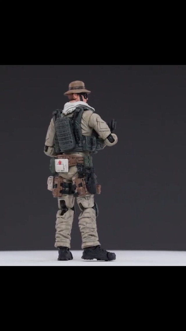 HiPlay JoyToy Hardcore Coldplay Figura da collezione: US Army Delta Assault Squad - Support Gunner 1:18 Scale Action Figure JT9558