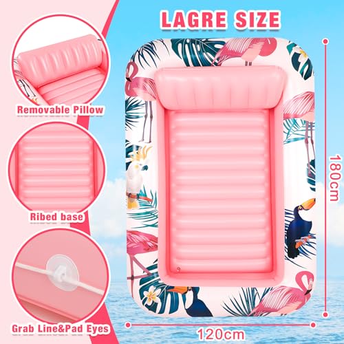 Miniatura 3 de Subtail Colchoneta Piscina - Hinchables Para Piscina - Flotadores Piscina - Colchonetas Inflables Piscina Adultos - Colchoneta Playa - Colchon Hinchables Inflables Adecuada Para Piscina De Playa