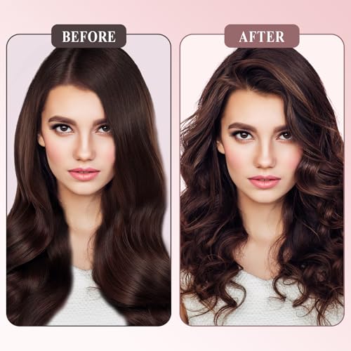 Luresta Long Curling Iron Conical Barrels Attachment for Shark FlexStyle Accessories, 0.78-1.4Inch Auto-Wrap Curlers for Thin Lighter Hair to Defined Curls or Voluminous Bouncy Waves