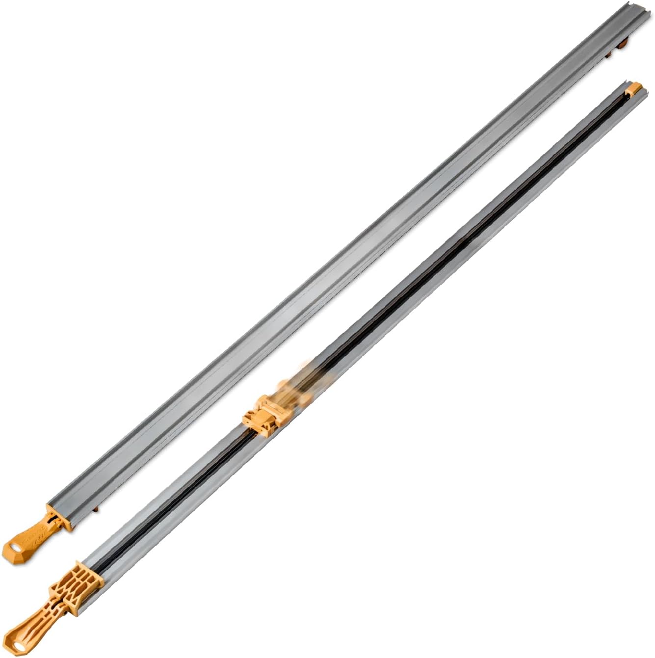 POWERTEC 71707 50 Inch Circular, Router & Jig Saw Guide, Straight Edge Clamp for Plywood & Dado Slots, 1 Pack