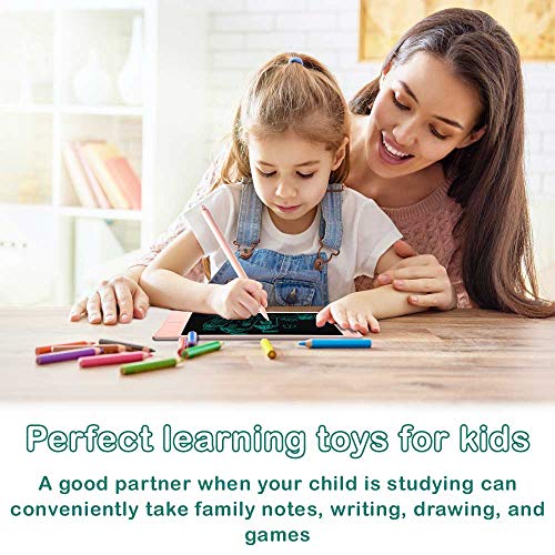 LCD Doodle Board Drawing Tablet 8.5 Inch, Erasable Reusable Writing Pad, is a Sketch Pad for Kids, Toddler Toys, Age 2 3 4 5 6 7 8 Year Old Girls & Boys - Educational and Learning Toys Best Gifts