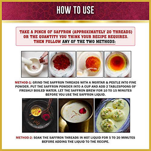 Zaffrania Saffron- Super Negin Grade 1 Saffron Threads For Cooking- Pure Organic Saffron For Tea - Saffron Spice For Cooking Dishes Like Paella- Safron Strands Superior To Saffron Powder (3Gr/0.10 Oz) #TOP5