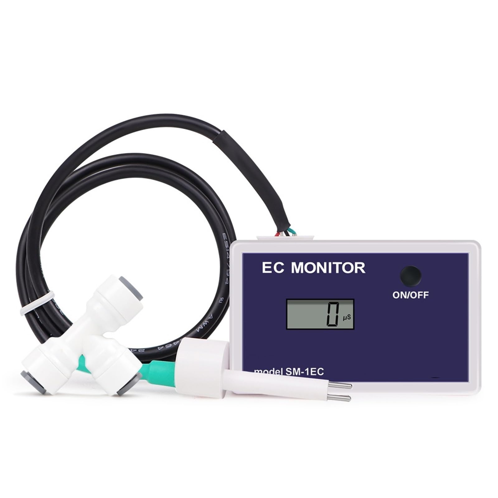 Medidor EC de sonda única 1EC, probador calidad del agua en línea, Monitor conductividad eléctrica Digital Laboratorio de investigación