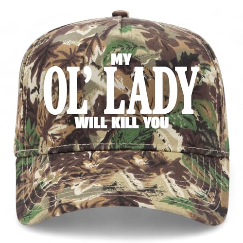 BROTHER TRUCKERS My Ol' Lady Will Kill You Hat (US, Alpha, One Size, Camo)