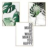 Premium Poster Set - Drei von uns sorgfältig ausgewählte Poster des gleichen Stils. 3 Poster, die eine stimmige Collage an der Wand gestalte.