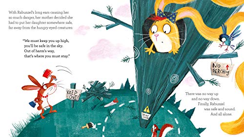 Rabunzel: A hilariously funny illustrated children’s picture book based on the fairy tale Rapunzel – perfect family fun for Easter! (Fairy Tales for the Fearless)