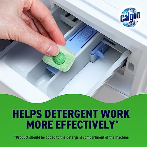 Calgon Hygiene Plus Washing Machine Cleaner & Limescale Remover, Water Softener Tablets, Unscented, 65 Tablets, Pack of 1 - Image 4