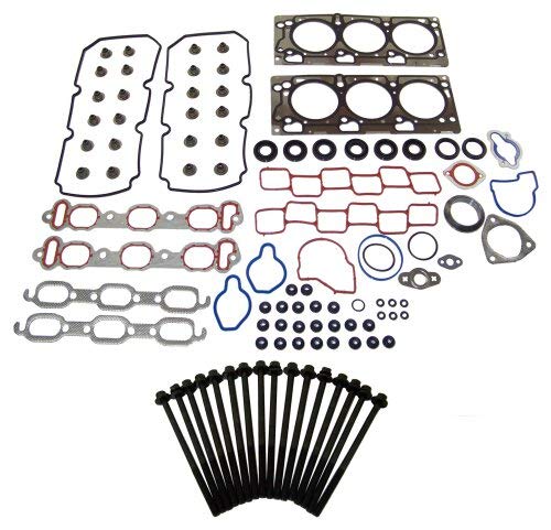 Dnj Hgb1150 Cylinder Head Set With Head Bolt Kit For 2003-2006 For Chrysler 300M 3.5L 3497Cc 215Cid V6 Sohc #TOP30