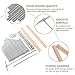 Toyvian Professional Kalimba Thumb Piano Shrapnel Keys Steel Accessory Kit Tuning Hammer for Beginners
