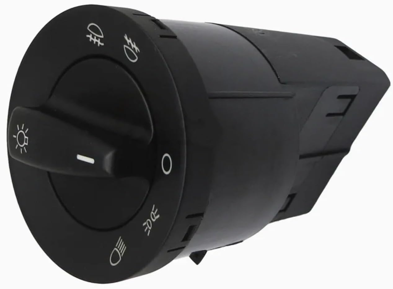 Headlight Switch for VW for Lupo for Sharan 1998 1999 2000 2001 2002 2003 2004 2005 Car Headlight Control Switch Fog Light Knob 1C0941531