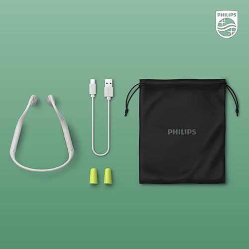 Miniatura 7 de PHILIPS TAK4607GY - Auriculares Bluetooth de conducción ósea para niños con micrófono interno y controles parentales, gris, TAK4607GY