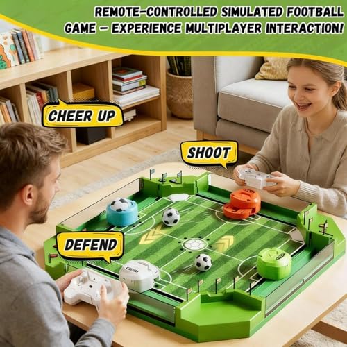 Juego de mesa de futbolín con control remoto interactivo 3