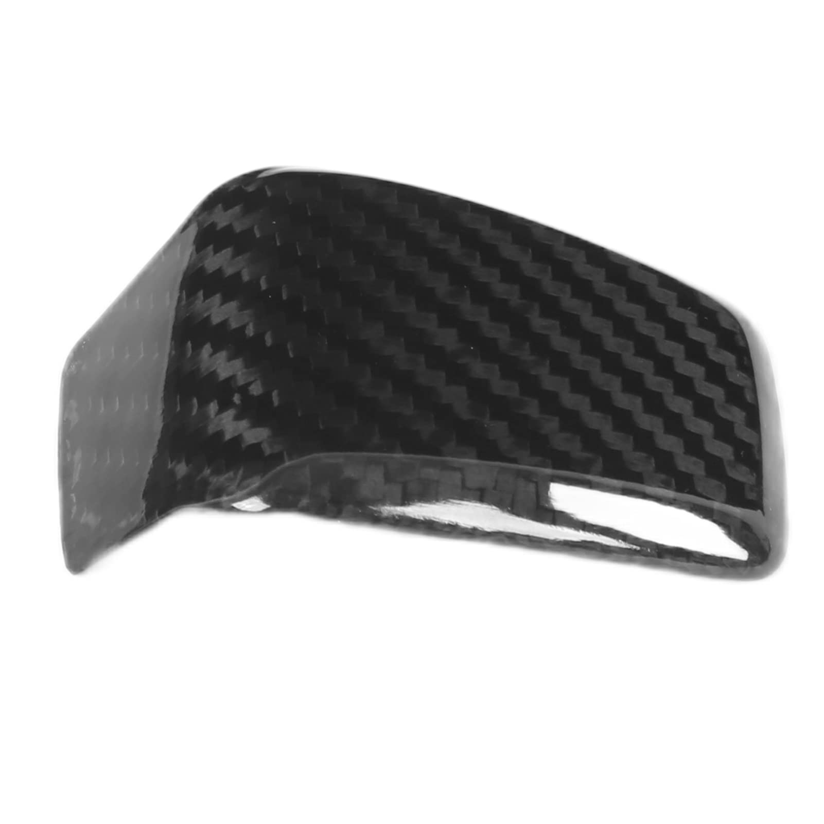 KUIDAMOS Copri Base Volante in Fibra di Carbonio Eccellente Ricambio per/Stelvio 20‑21 per Accessori Interni Auto