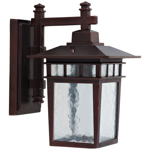 Yosemite Home Decor 2072SDIORB Dante Collection Seven-Inch Incandescent Exterior, 1-Light Wall Sconce/7-Inch, Oil-Rubbed Bronze Frame, 36 Piece