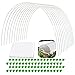 Produktbild QOUWIPY Folientunnel, Gewächshaus Reifen, Folientunnel Gewächshaus, Gewächshausreifen für Pflanzen Wachsen, Pflanzentunnel für Garten, Pflanze, Gartenpfähle