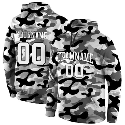 Custom Baseball Hoodies Men Youth Women Design Your Name Number Pullover Sweatshirt Personalized Sports Team Jersey