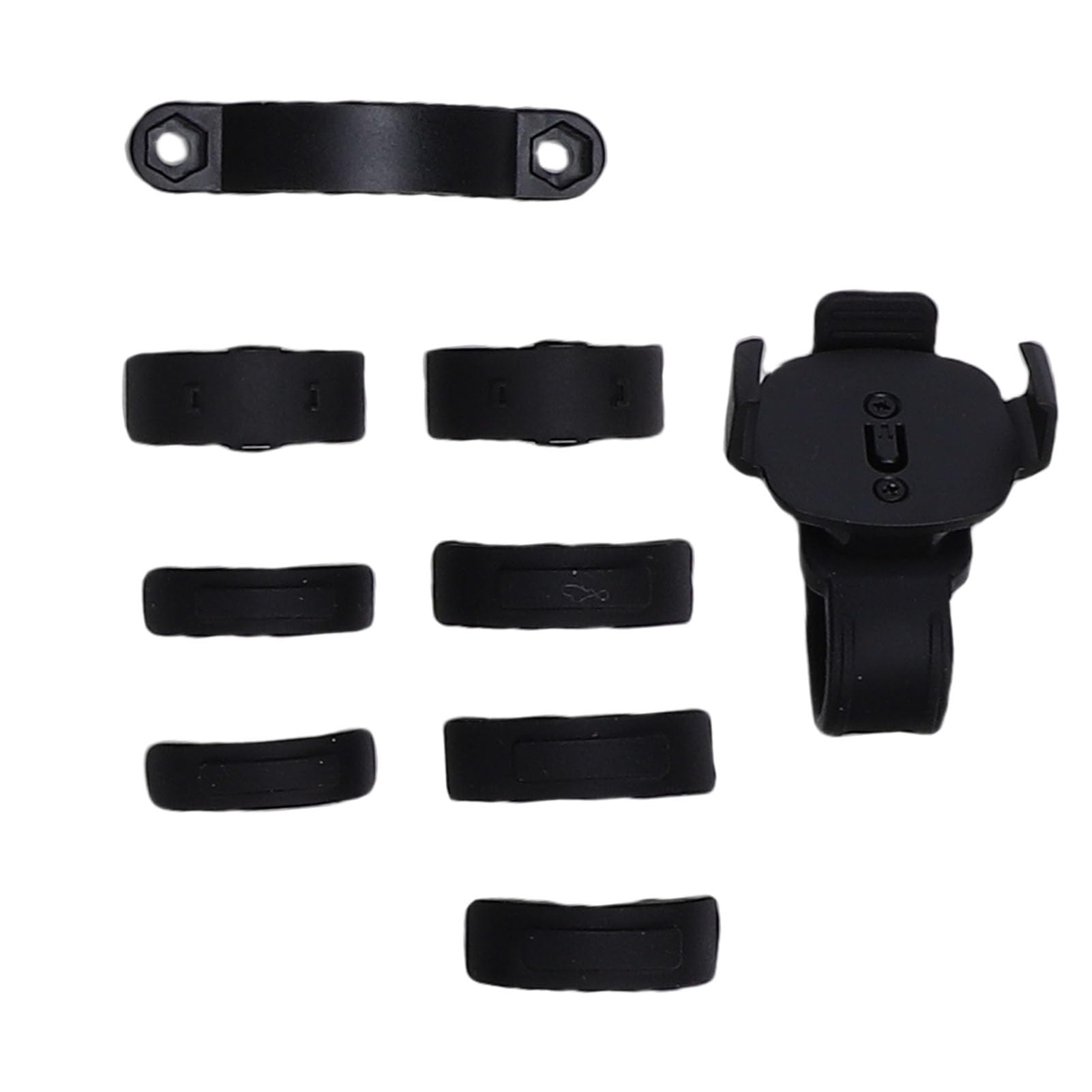 Generic Juego de Luces Traseras para Faros de Bicicleta Recargables con Detección Inteligente de 8 Colores para Desplazamientos y Paseos Nocturnos