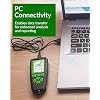 Coating Thickness Gauge CM-208FN 0-2000m (0-78 mils) Industrial Paint Thickness Meter, 0.001mil Resolution, External Probe, Fe/NFe Auto Detection, USB Data Export