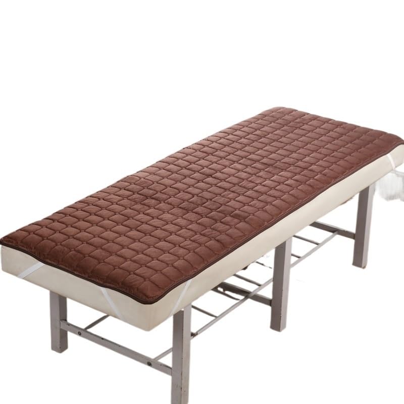 Matelas physiothérapie et extensions cils 190 x 70 cm marron