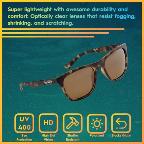 Flying Fisherman Fowey Polarized Sunglasses with AcuTint UV Blocker for Fishing and Outdoor Sports2