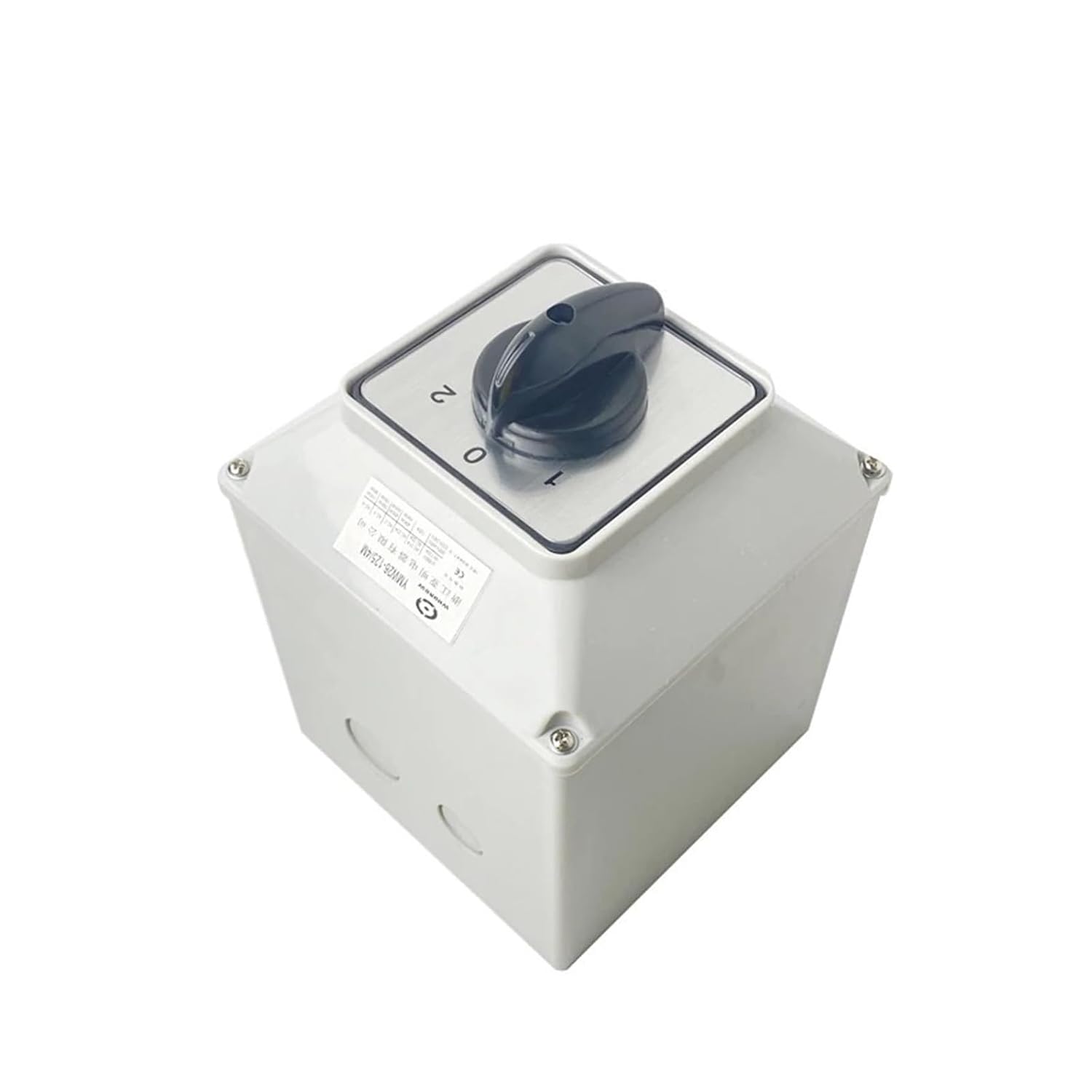 125A LW26-125/4M 防水ボックス付き IP65 三相4線式 双方向デュアル電源モーター ロータリーカムスイッチ(102