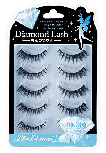 Diamond Lash ブルー no.306 5ペア