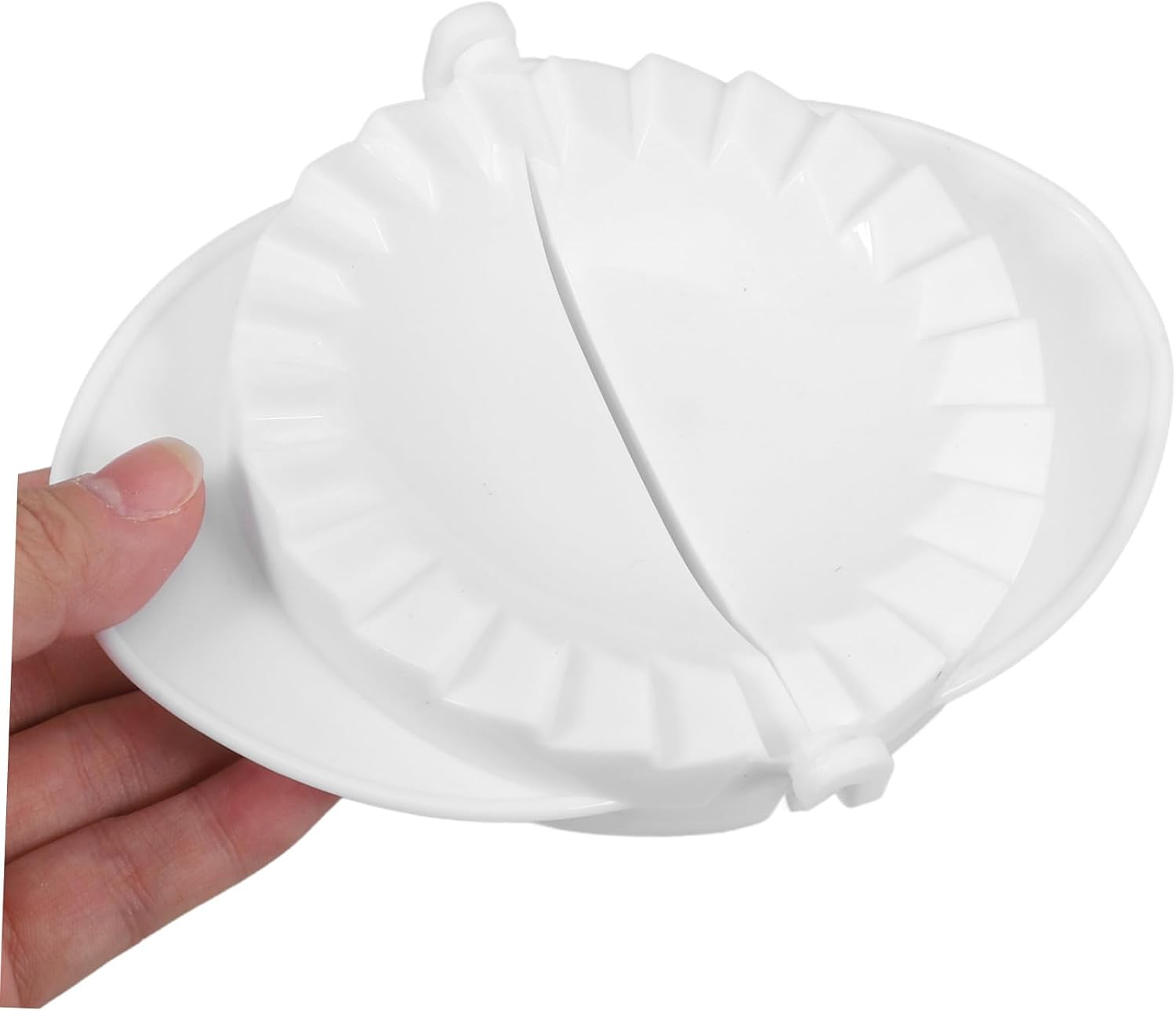 4pcs Dumpling Maker Set Manual Dough Skin Press Mould for Wontons Ravioli Dumplings Effortless Kitchen Tool for Family Gatherings Easy Clean-up