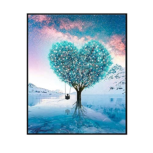 Diamond Painting Kits Arbre Étoilé 50x120cm : broderie diamant grand format et mosaïque 5D