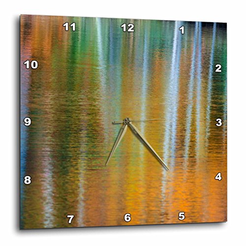 Reloj de pared 3dRose rectangular analógico 10x10 pulg miniatura 1