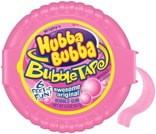 Bubble Tape Awesome Original Bubble Gum, 2 oz / 56.7 g