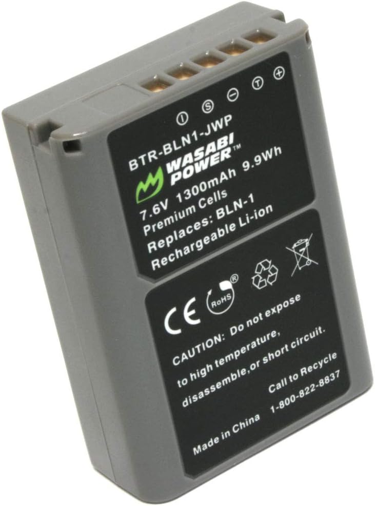 Wasabi Power Battery for Olympus BLN-1, BCN-1