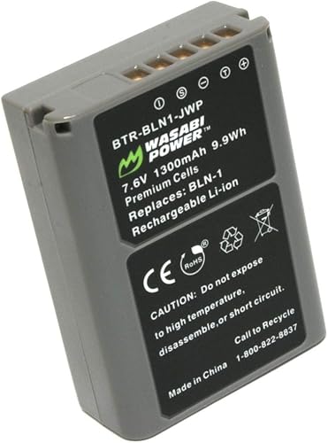 Wasabi Power Battery - Batería para Olympus BLN-1 BCN-1