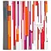 Five Star Advance Spiral Notebook, 2 Subject, College Ruled, 11 x 8.5 Inch, Stripe Design (73139)