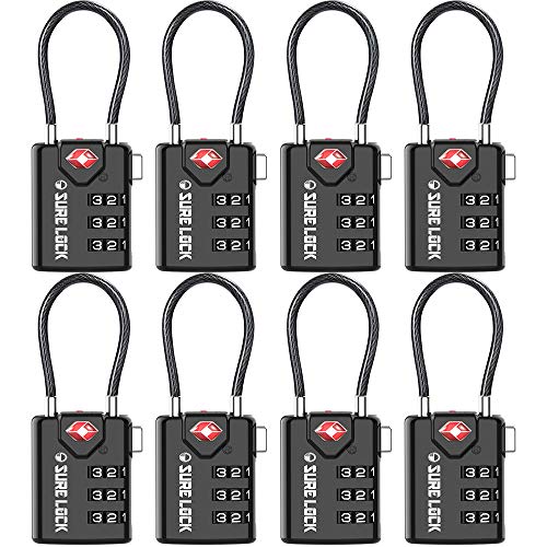tsa compatible travel luggage locks