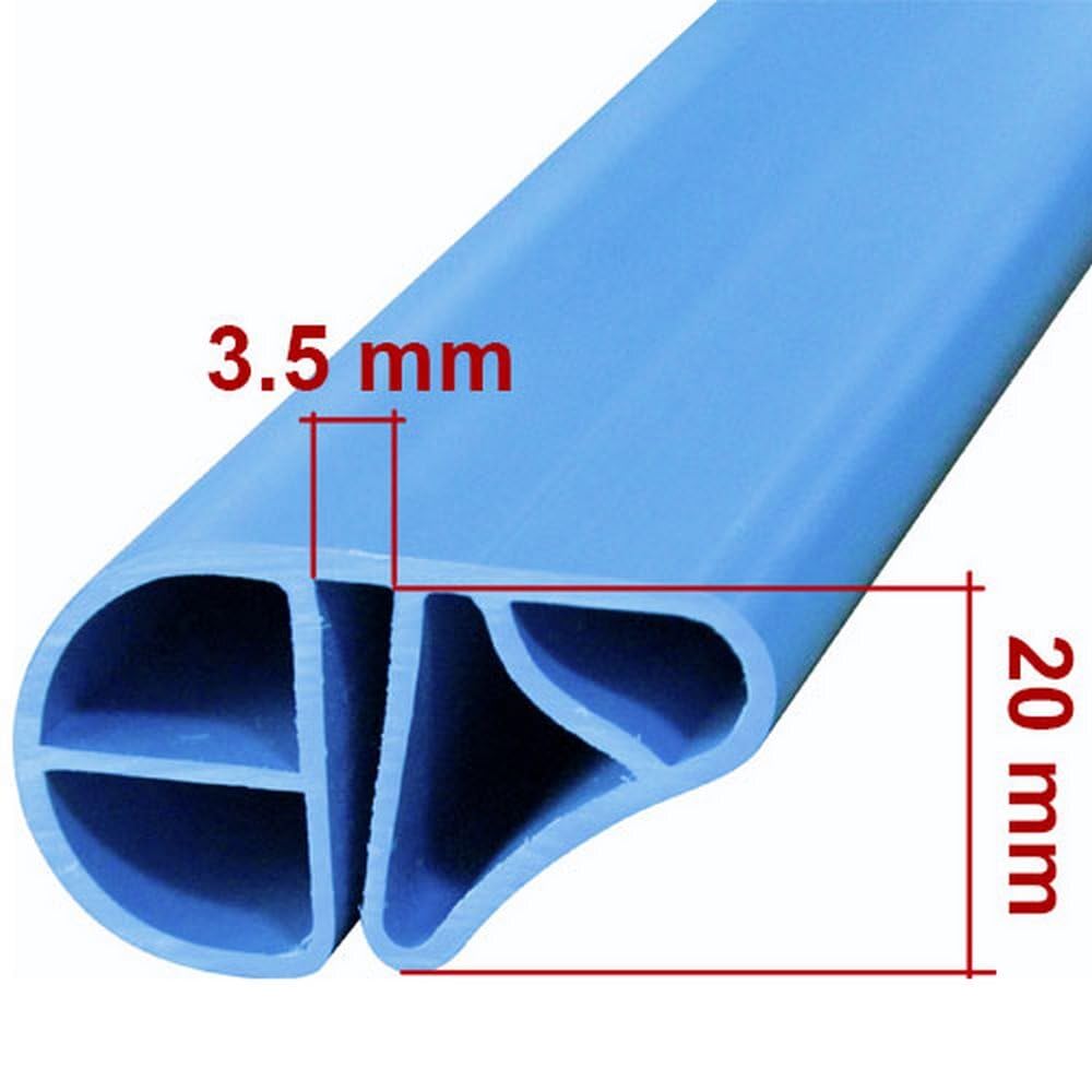 Pool Handlauf Set Basic für Rundpool Ø 350 - 360 cm I blau I 3,5 - 3,6 m Ring