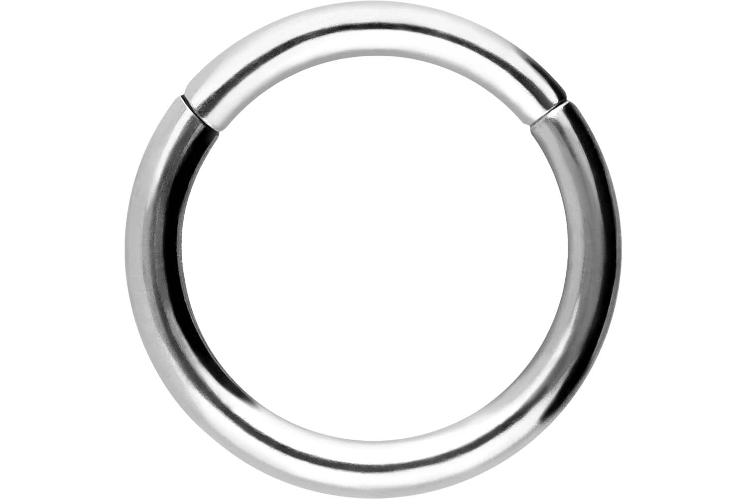 PIERCINGLINE Anillo segmento Clicker de acero quirúrgico – Piercing en oro, plata, rosa, negro o azul – para nariz, tabique, oreja, hélice o tragus — view 39