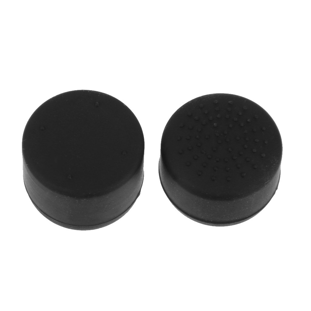 Pair Joystick Thumbstick Caps for Sonny PlayStati0n 4 PS4 Controller - Black-image-46