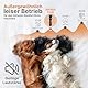RAGI Hundeschermaschine - Schermaschine Hund Schnurlosen - Leise Wiederaufladbarer Hundehaarschneidemaschine und Katze - Tierhaarschneidemaschine Schwarz